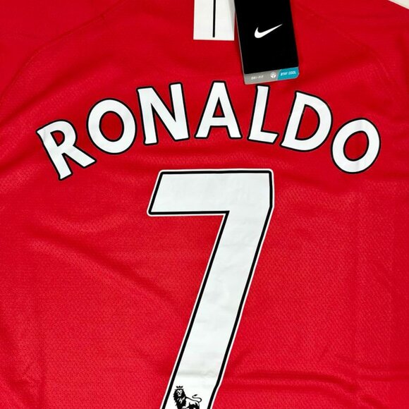 Nike Retro Cristiano Ronaldo Manchester United 2008 UCL Finals Jersey Size XL - Picture 5 of 12
